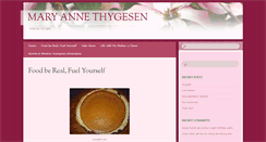 Desktop Screenshot of maryannethygesen.com